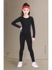 Girls' Warm Quick-Dry Sports Base Layer Set - Winter Training Suit for Basketball & Football