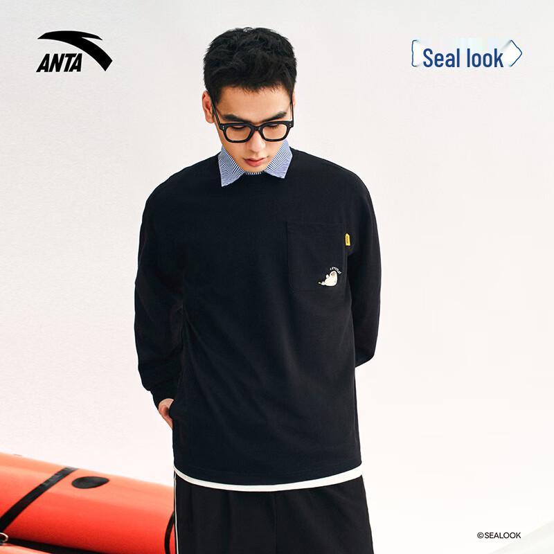 ANTA x See Seal Unisex Loose Long Sleeve T-Shirt 175/L
