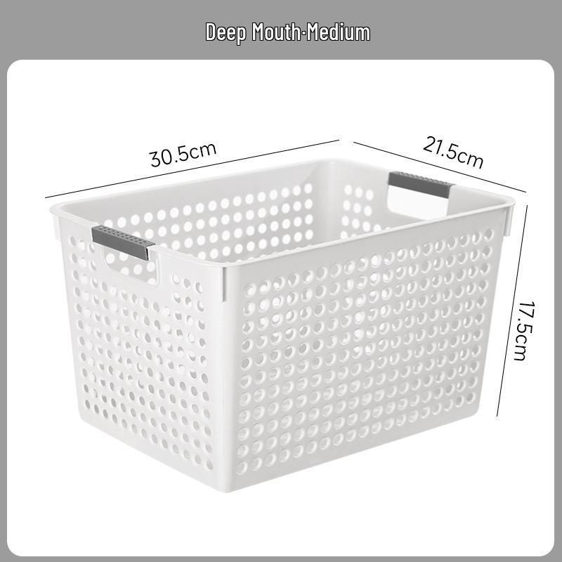 Multi-Purpose Plastic Storage Box and Toy Basket