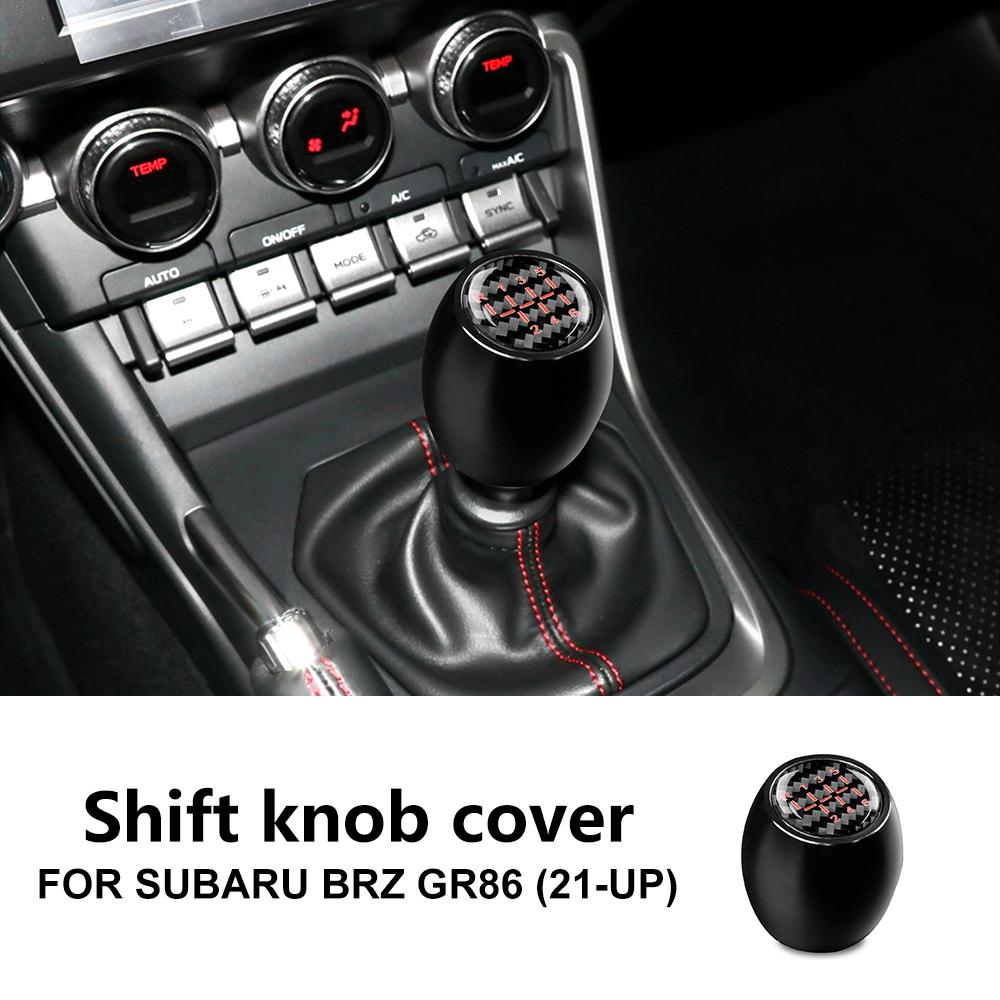 For Subaru BRZ/ Toyota GR86 2025 2025 2025 2025 LHD RHD Manual Car Gear Head Shift Knob Cover Handle Handbrake Aluminium Alloy