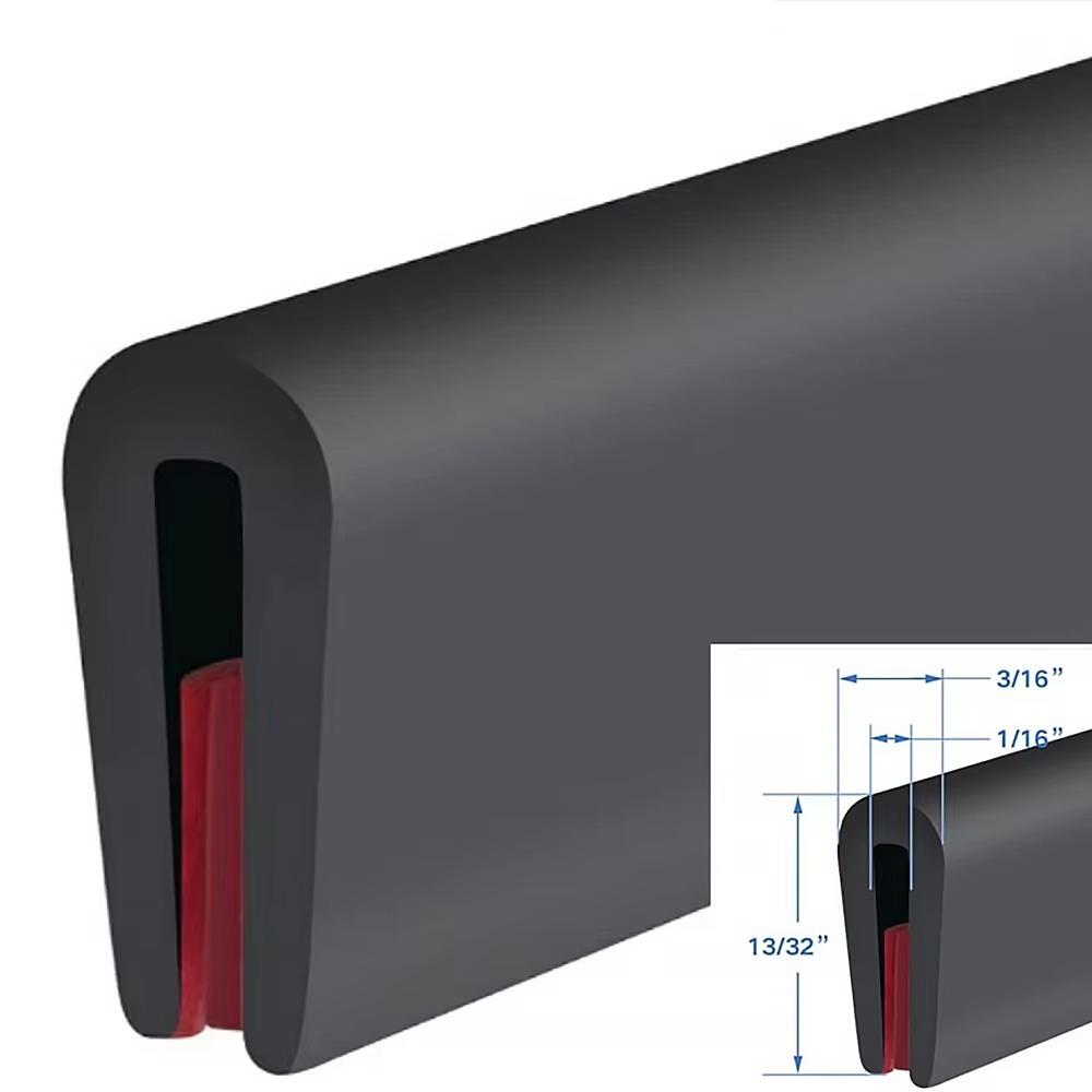 

3 метра Защитная кромка Отделка Резиновая кромочная лента Новая Защитная накладка Автостайлинг