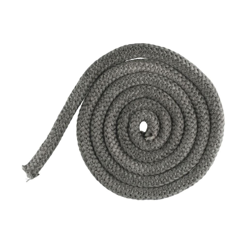 Heat Resistant Gasket Rope Kit 3 Pieces for Wood Stove Seal Fiberglass Rope and Flat Tape for Optimal Insulation