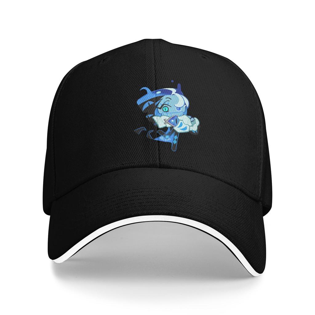 Shadow Milk Cookie Baseball Caps Fashion Cookie Run Kingdom Sandwich Hat Unisex Women Adjustable Headwear Outdoor