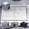 Outdoor Cats House Waterproofed Oxfords Fabric Portable Pet Shelter For Winter Garden Balconies