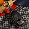 Leather Car Remote Key Cover Case Holder Shell Keyring Styling for WRX Forester Crosstrek Outback BRZ Legacy Accessories