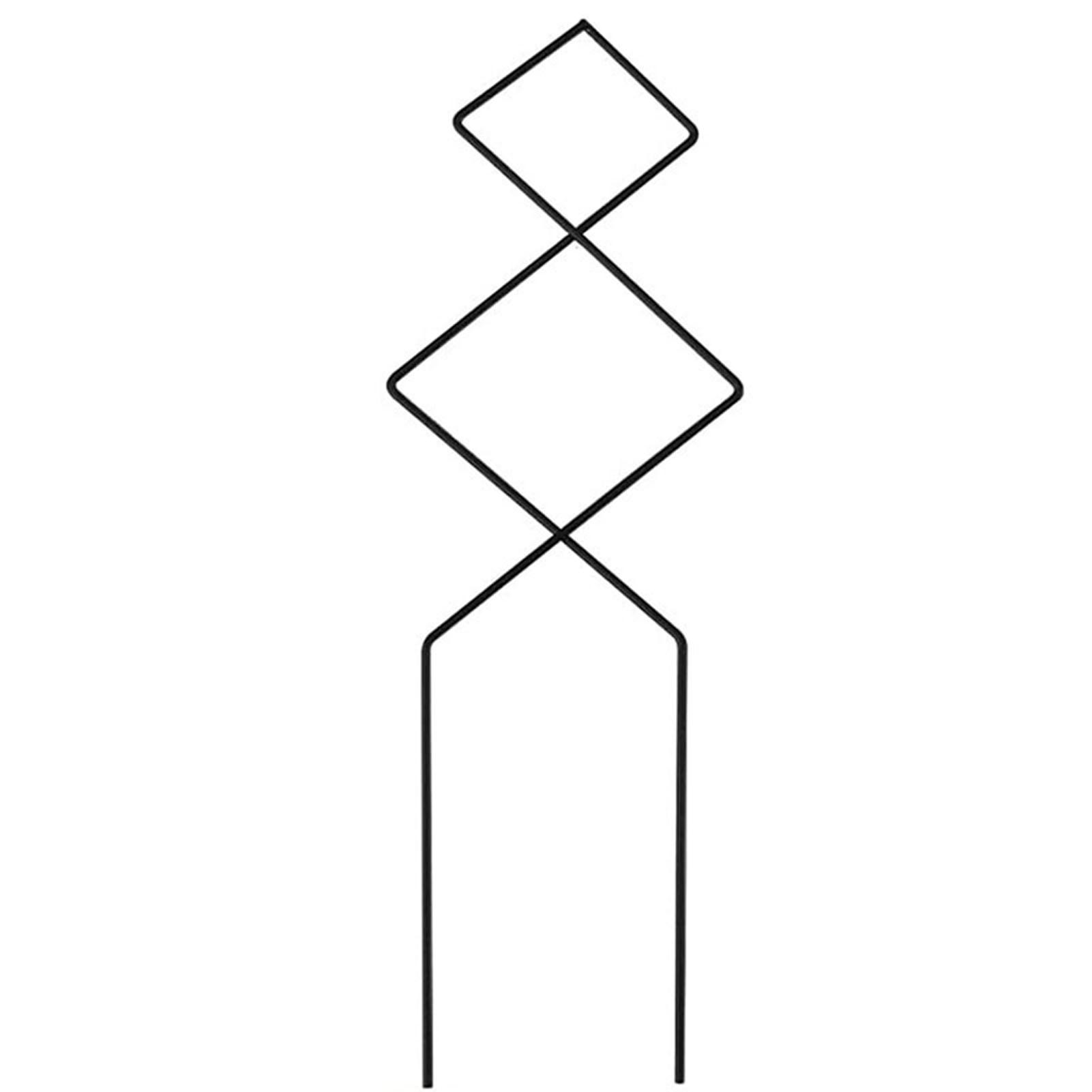 

Каркас для поддержки вьющихся растений Креативный садовый металлический стержень для поддержки лиан Железная проволока Фиксирующий стержень для лотоса, бабочки, орхидеи