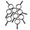 26pcs Mini Magnifying Glass Office Study School Portable Supplies for Newspaper Magazine Reading Outdoor Nature Observation XJM