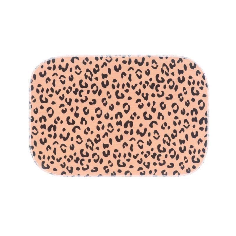 Gentle Baby Burp Cloth Comfortable Cotton Drooling Towel Print/Solid Color Multipurpose Nursing Essential