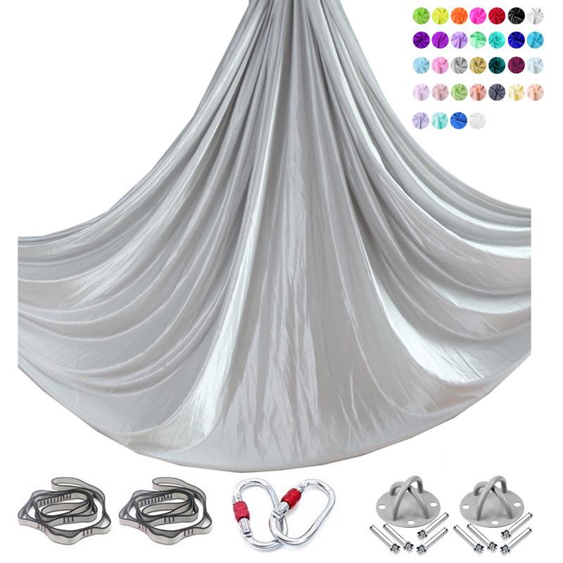 6m Nylon Aerial Yoga Hammock Set for Home and Studio Use