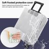 New High Quality Portable Frosted Luggage Protector Cover Waterproof Dustproof Luggage Cover Durable Suitcase Cover Protector