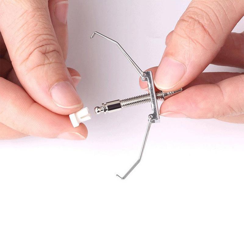 Eingewachsenes Zehennagel-Korrekturgerät, Edelstahl-Glättungsclip, Klammer-Korrektor, Fußnagelpflege