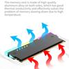 5V 3PIN ARGB RAM Heatsink RM‑1 Memory Cooling Vest with Thermal Silicone Pad for Desktop PC DDR2 DDR3 DDR4 DDR5 Memory Radiator