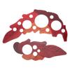 2PCS Self Stick Guitar Pickguard Decal PVC Material Grape Leaf Guitar Guard  For Acoustic Guitar