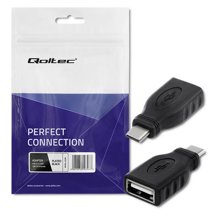 Adapter Qoltec USB-C 3.1 | USB 2.0