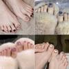 24ks nehtů na prstech u nohou umělé nehty nálepka na nehty želé lepidlo nalepovací nehty s kamínky francouzská sada na manikúru nástroj na péči o nehty nehtové studio