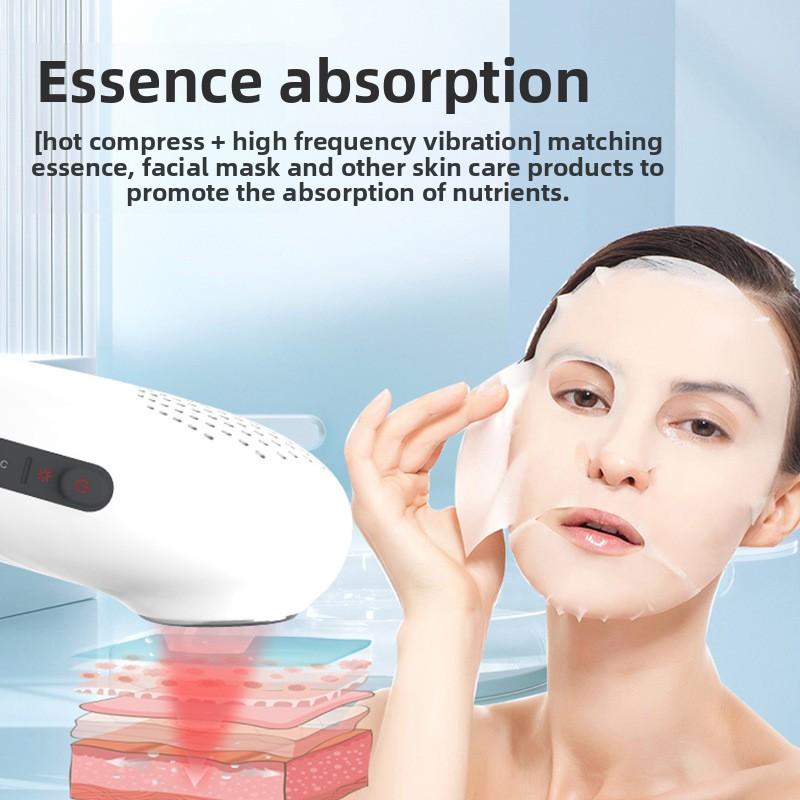 Neues Heiß- und Kalt-Schönheitsinstrument, Gesichts-Kühl- und Heiz-Schönheitsinstrument, Eiskompressen-Gesichts-Einschleusungsgerät