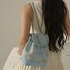 Chain backpack spring and summer new travel backpack backpack women's small backpack travel advanced sense