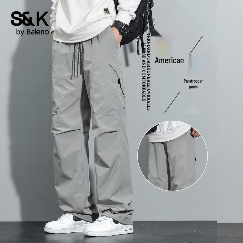 

Baleno Men s S&K American Style Straight-Leg Cargo Pants L