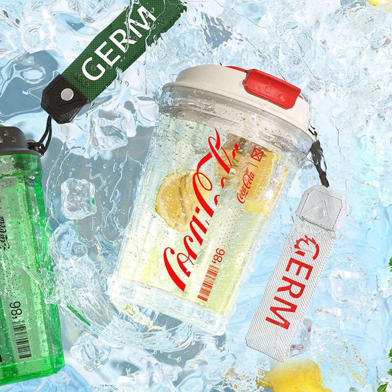 Germ Coca-Cola Co-branded Trendy Water Bottle