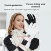 Electric Heating Gloves Heat Charging Warm USB Gloves Cycling Men Women Winter Smart Graphite Warmers