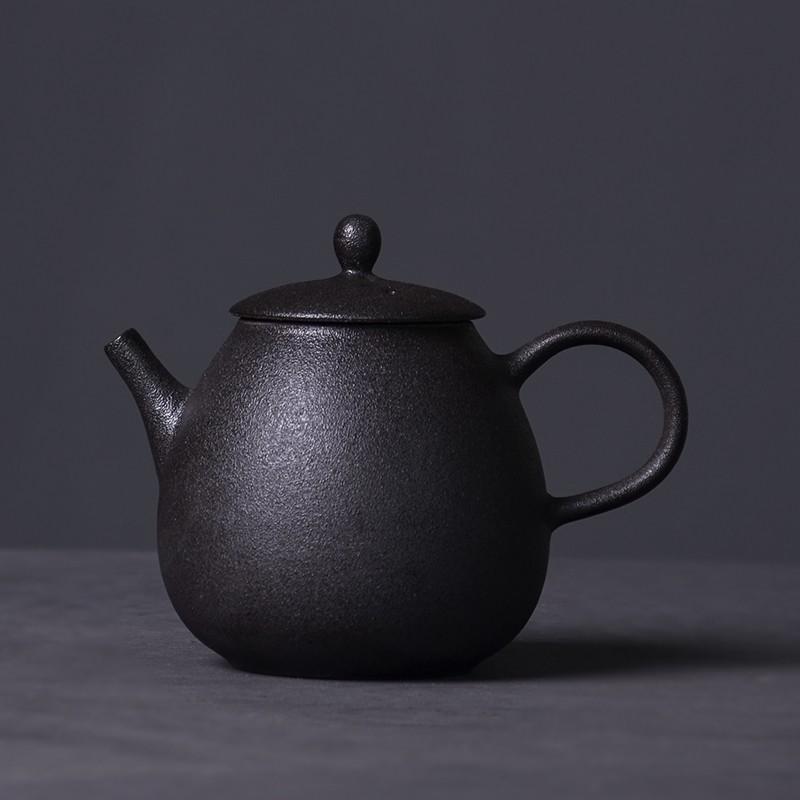200ml Ceramic Teapot Vintage Filter Coarse Pottery Gongfu Tea Set