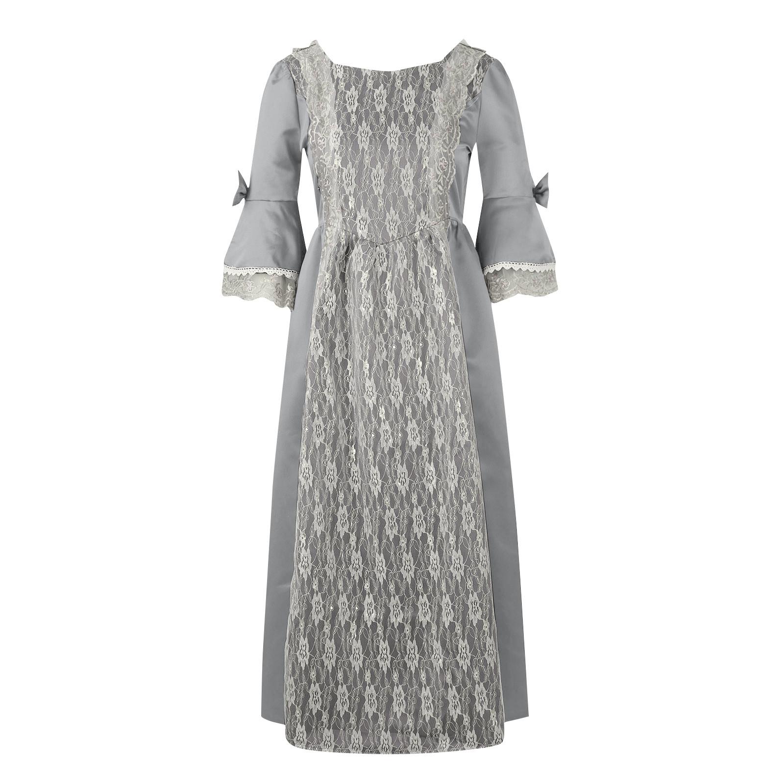 

Жіноча модна вечірня сукня з розкльошеними рукавами в стилі ретро для танцювальних вистав L