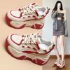 Thick-soled heightening dad shoes women's autumn and winter popular casual sports shoes women's versatile trendy muffin women's shoes