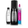 Sodastream Soda and Sparkling Water Machine - Black Terra - 2 Dishwasher-safe Bottles - 1 60l Gas Refill