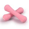 Dip-Coated Solid Cast Iron Dumbbell, Women's Fitness Equipment, Single Piece, Candy Color