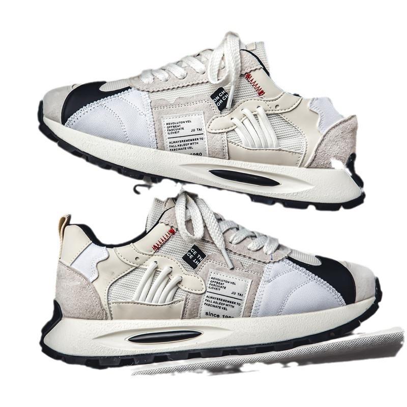 Four seasons versatile and comfortable new men's casual shoes wear-resistant thick-soled men's sports shoes