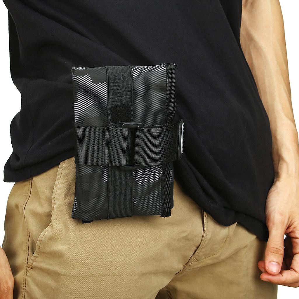 Bicycle Tool Storage Bag Foldable Bike Saddle Bag Cycle Seat Bag Pack Bicycle Frame Bag Pannier