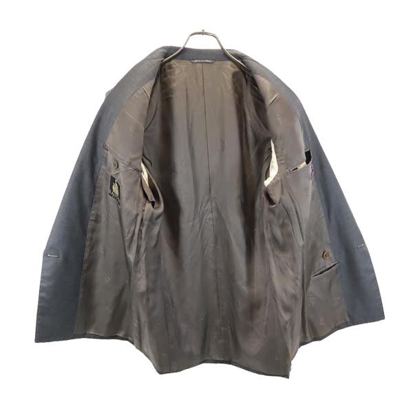 Lanvin Made In Italy Wool Tailored Jacket 46 Gray Men's Used