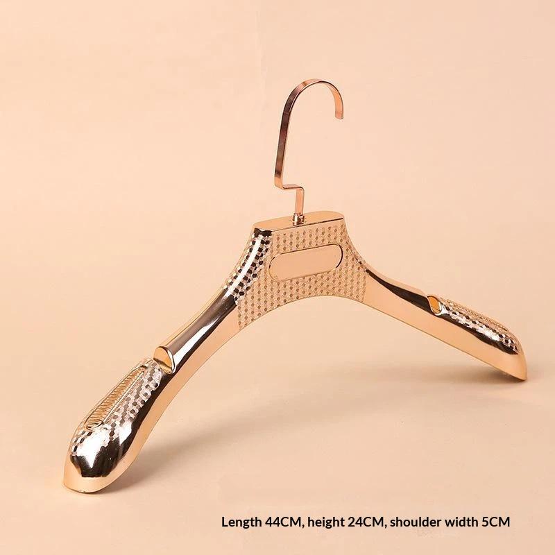 1Pc Non-slip Shoulder Suit Hangers with Notch Sturdy Clothes Rack for Formal Dress Evening Gown Storage