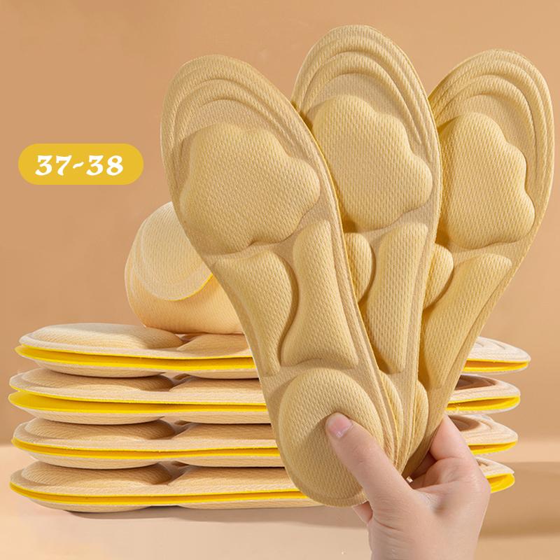 5D Массажная стелька Дышащая спортивная стелька для бега Стелька для коррекции стопы