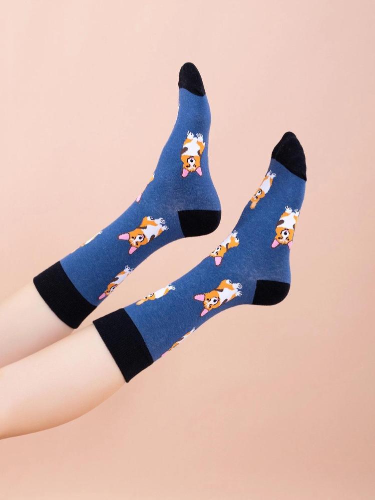Men's women's cotton socks funny 6 pairs socks for a gift 38-42
