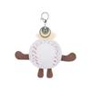 Apricot Lamb Baseball Cute Soft Keychain Plush Toy, Perfect for Boys and Girls, Fits Kids Backpacks and Purses, 8cm