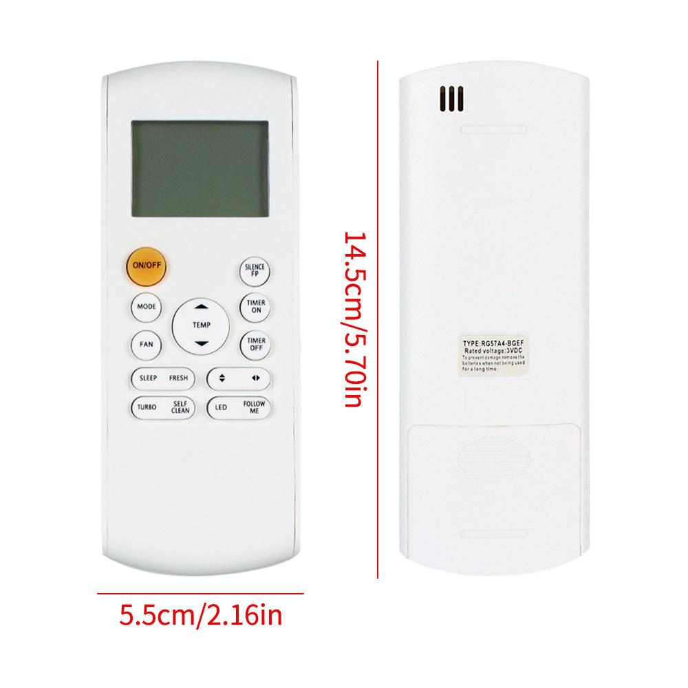 RG57A4/BGEF Universal AC Remote Control for Midea Air Conditioner Supply RG57B/BGE RG57A/BGE RG57A6/BGEF RG57A7/BGEF RG57A2/BGEF 5