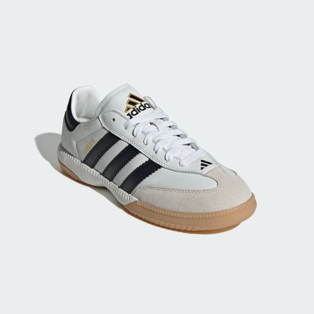Adidas SAMBA MN Schuhe Weiße Sneakers ORIGINALS Unisex IF1953 Footwear White/Core Black/Gum