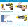 Drill Cleaning Brush Grout Scrubb Cleaning Brush Cleaner Tool