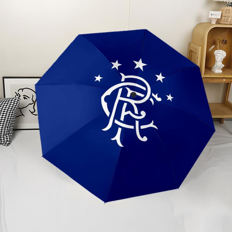 Rangers Fc (33) Umbrella Sturdy Frame Suitable for Outdoor Activities Beach Travel Ideal Gift for All Seasons