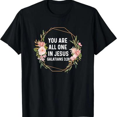 Galater 3_28 3 28 Gott Jesus Religiöses Zitat Christliches T-Shirt