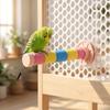 Frosted Perch Parrot Claw Grinding Rod Non-slip Wear-resistant Parrot Perching Station Bite Resistant Easy Installation