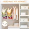 Save Space Underwear Hanger 8 Tier Closet Organizers Bra Tank Top Hangers  for Chest Storage