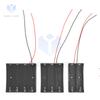 18650 Power Bank Cases 2/3/4 Slots 3.7V DIY Battery Storage Box Plastic Batteries Case with Connect Lead Parallel Battery Box
