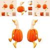 Pumpkin Duck Plush Toy Cute Gift For Kids And Animal Lovers