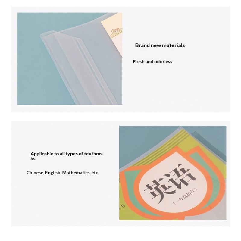 10/30 Pcs Transparent Waterproof Book Covers For Primary Middle Students Protect Textbooks