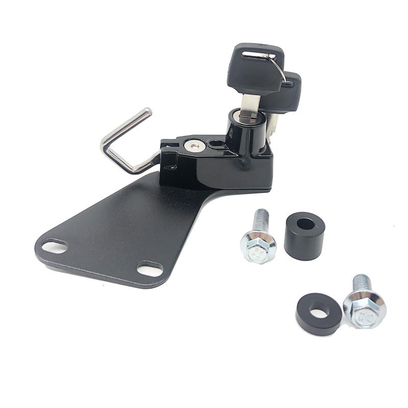 For HONDA NC700S NC700D NC700X NC750X NC750S NC750D Motorcycle Helmet Lock Motorcycle Left Side Alloy Helmet Lock Mount