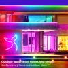 5M RGB LED Neon Led Strip Lights with APP and Remote Waterproof  Neon Rope Light for Bedroom Room Outdoors Decro