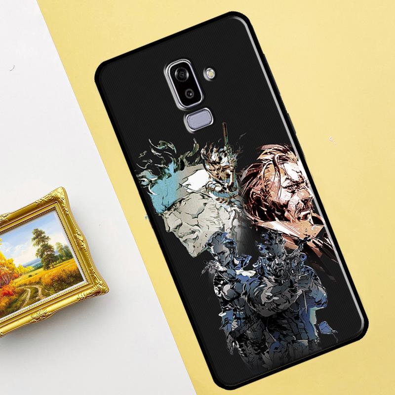 Game Metal Gear Solid Case For Samsung Galaxy J3 J5 J7 2017 J1 A3 A5 2016 A7 A9 J8 J6 J4 A6 A8 Plus 2018 Funda