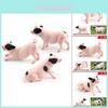 Realistic Pvc Farm Pig Figurine Decorative Piece For Home And Office Display